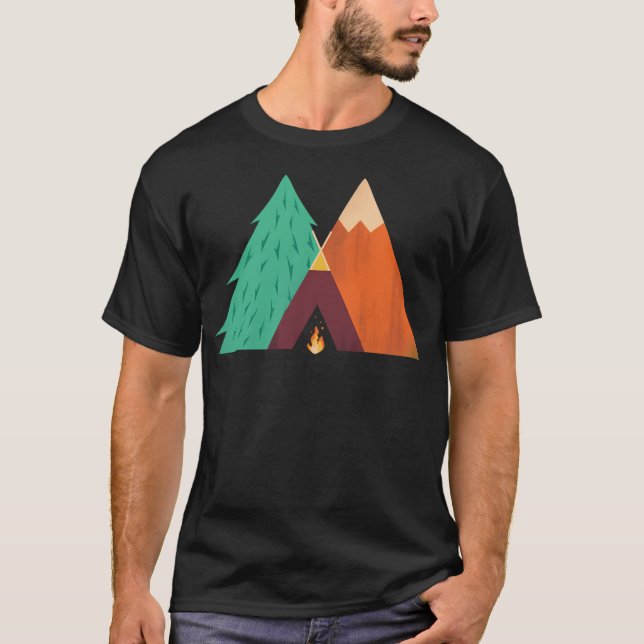 Camping Adventure T-Shirt (Vorderseite)