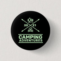 Camping Adventures 2021 Minimales Wappen
