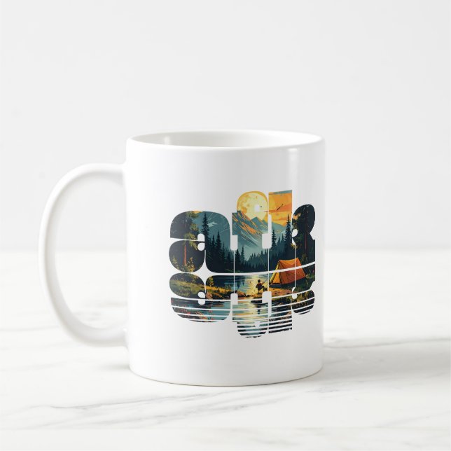 Camping afk kaffeetasse (Links)