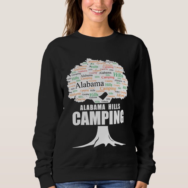 Camping Alabama Hills Camping Sweatshirt (Vorderseite)
