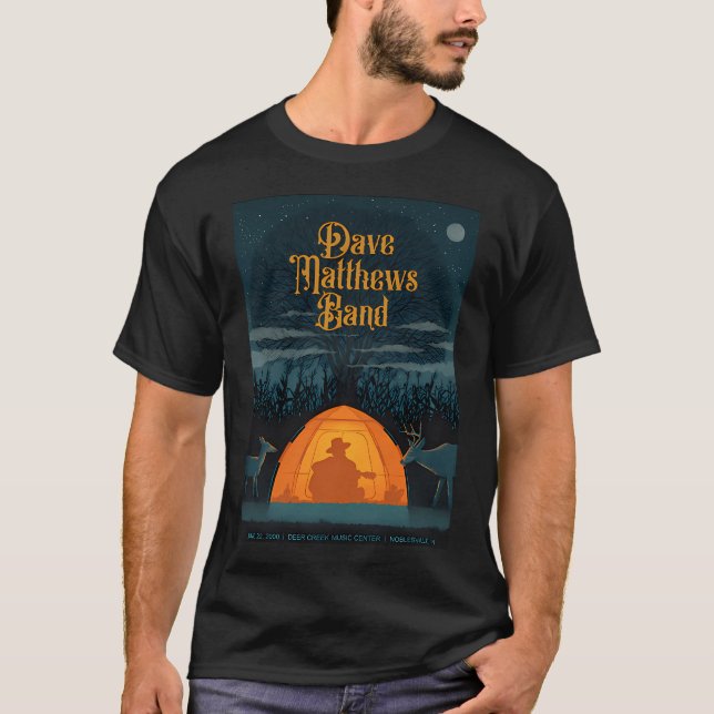 Camping-Alone-Band T-Shirt (Vorderseite)