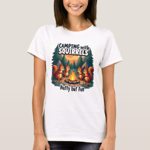 Camping Animal Funny T - Shirt