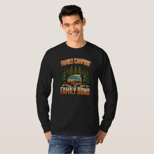 Camping-Anleihe für Familien: Spaß und Abenteuer i T-Shirt