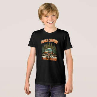 Camping-Anleihe für Familien: Spaß und Abenteuer i Tri-Blend Shirt