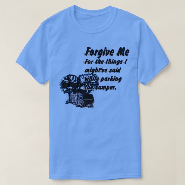 Camping Apology Trimix T-Shirt (Design vorne)