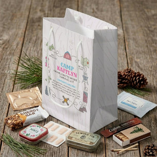 Camping-Ausflug-Junggesellinnen-Abschiedsparty-Übe Kleine Geschenktüte