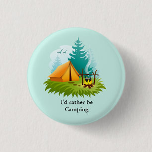 Camping-Auslegungsschaltfläche des Camps Button