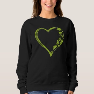 Camping-Ausrüstung Wohnmobil Herz Zelt Sweatshirt