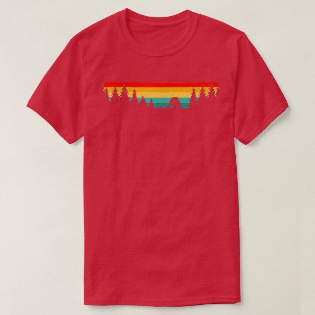 Camping Außenkleidung Camping T-Shirt (Design vorne)