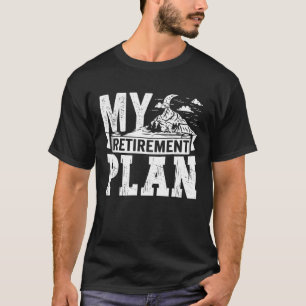 Camping außerhalb meines Rentensystems Reisen Männ T-Shirt
