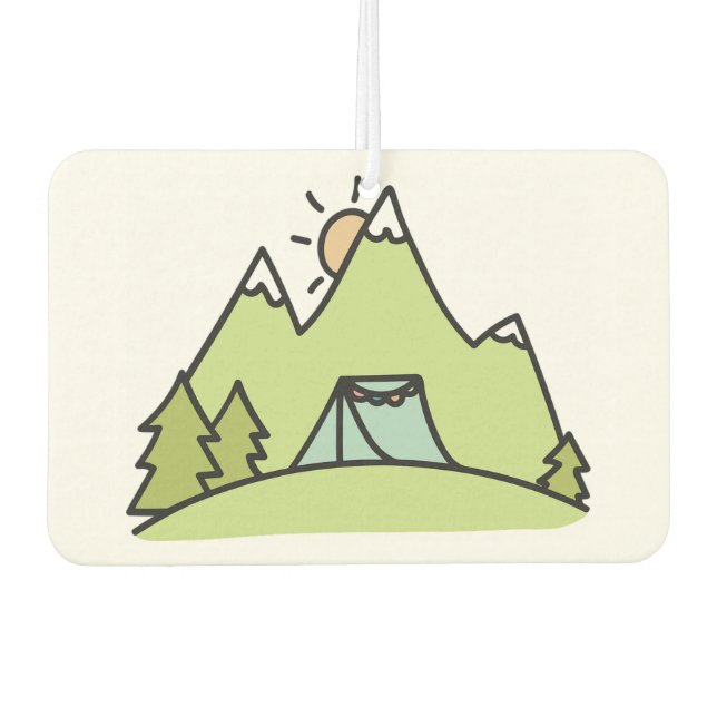 Camping Autolufterfrischer (Vorderseite)