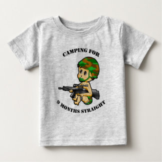 Camping Baby Säugling Anzug T-shirt