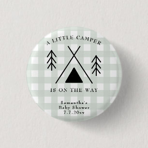 Camping Babydusche Button