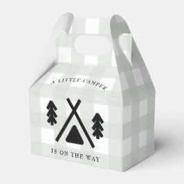 Camping Babydusche Geschenkschachtel