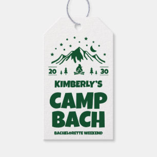Camping Bachelorette Außenbereich Geschenkanhänger
