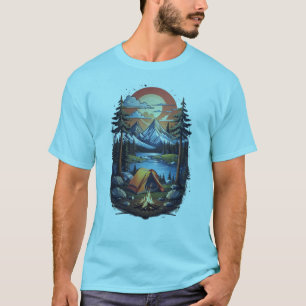 Camping-Back-Packing T-Shirt