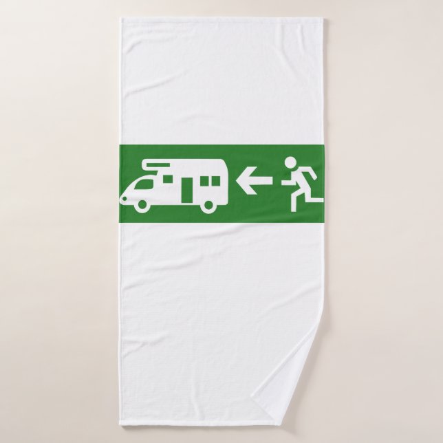 Camping Badehandtuch (Badehandtuch)