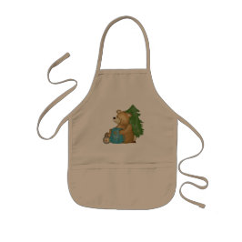 Camping Bear Camper Küche Schürze