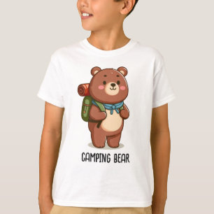 Camping Bear T-Shirt