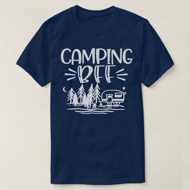 Camping BESTE FREUNDIN Mama Lago Maggiore Funny Sa T-Shirt (Design vorne)
