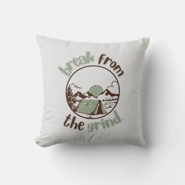 Camping BFTG Pillow Kissen (Vorderseite)