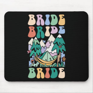 Camping Brautparty Camp Bachelorette Camp Bridge Mousepad