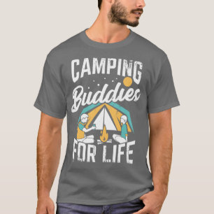 Camping Buddies Friendship Best Friend Gift  T-Shirt