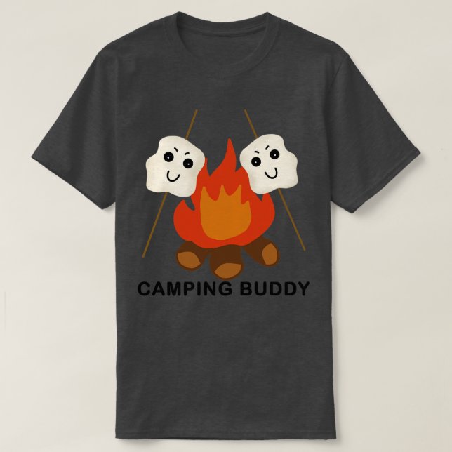 Camping BUDDY T-Shirt (Design vorne)