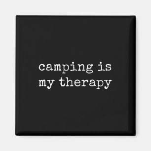 Camping By Design Tee Company Uni-Erwachsene Campi Magnet