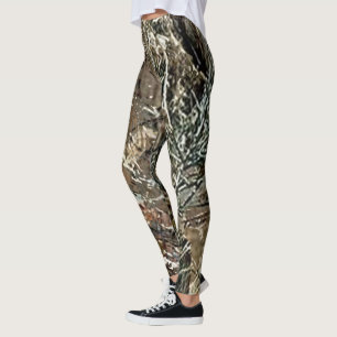 Camping Camouflage Jagd Jagd blinde Muster Leggings