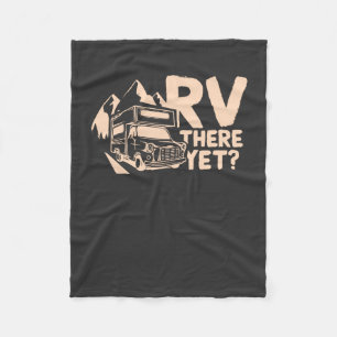 Camping Camper-Geschenk Fleecedecke