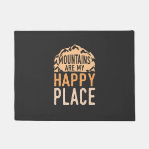 Camping - Camper Mountain Geschenke Fußmatte
