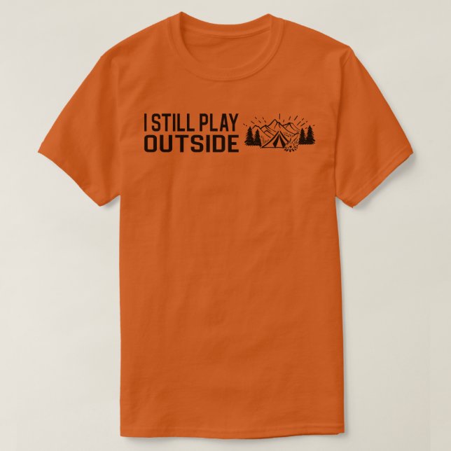 Camping Campfire Zelt 3 T-Shirt (Design vorne)