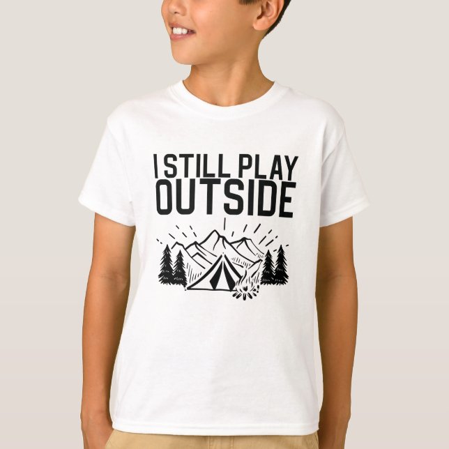 Camping Campfire Zent T-Shirt (Vorderseite)