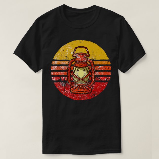 Camping Camping Lantern 3 T-Shirt (Design vorne)