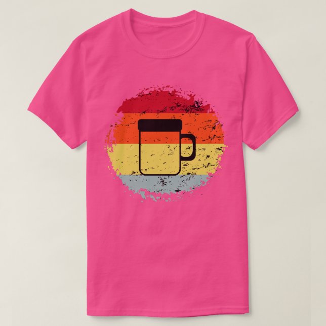 Camping Camping Tasse T-Shirt (Design vorne)