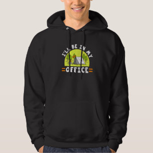 Camping Camping Zelt wird in meinem Büro sein Hoodie