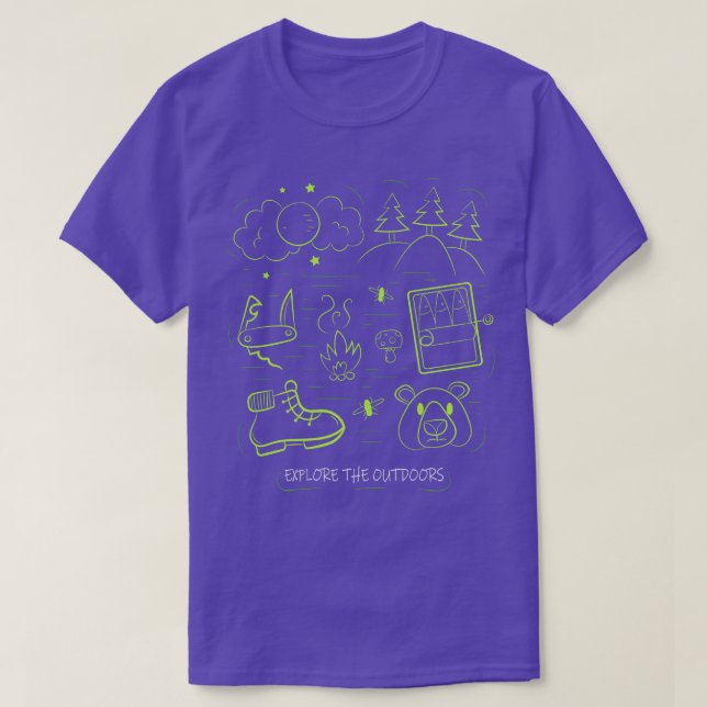Camping Camping Zubehör 2 T-Shirt (Design vorne)