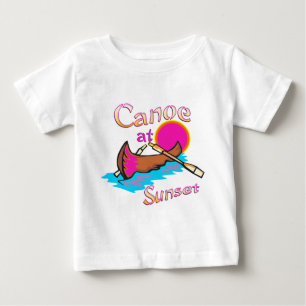 Camping Canoe Baby T-shirt