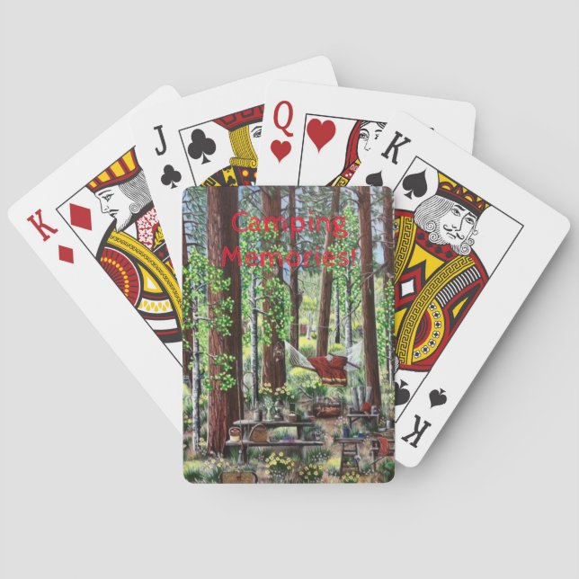 Camping Cards Spielkarten (Rückseite)
