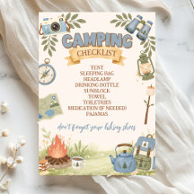 Camping-Checkliste