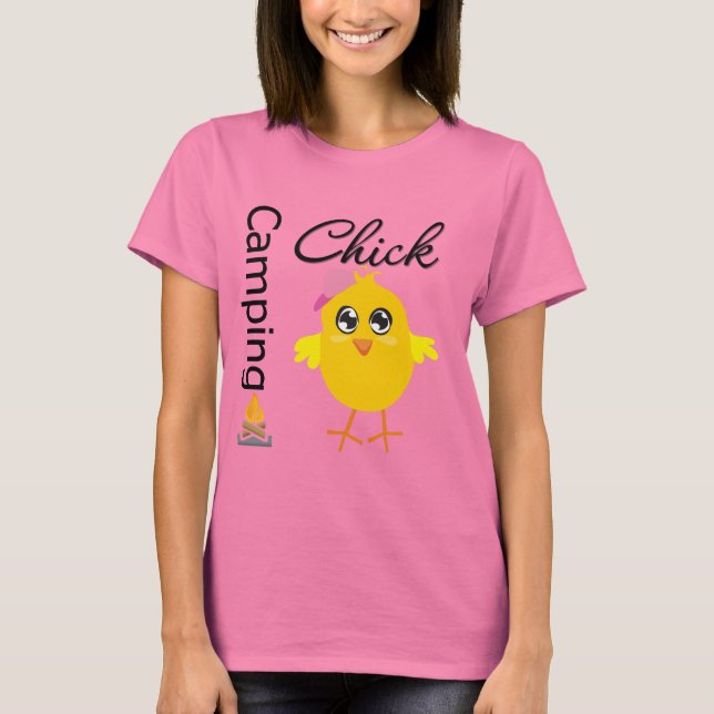 Camping Chick T-Shirt (Vorderseite)