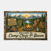 Camping Chris-P-Bacon Fußmatte