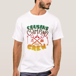Camping Cousin Crew 2022-Familie Matching T-Shirt
