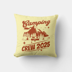 Camping-Crew 2025 Camping-Fan Kissen
