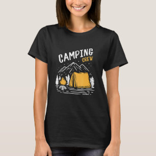 Camping Crew Camping Familienausstellung Campingpl T-Shirt
