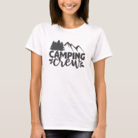 Camping Crew Cooles Adventure Mountain Zitat
