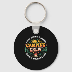 Camping-Crew Familie passende Gruppe Freunde Männe Schlüsselanhänger