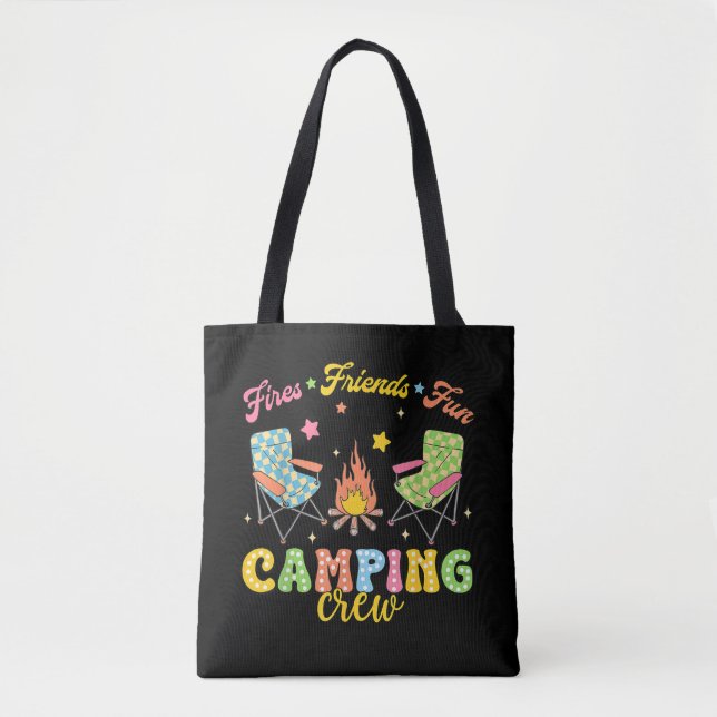 Camping Crew Familienfreunde Girls Kinder Sommerwo (Vorderseite)