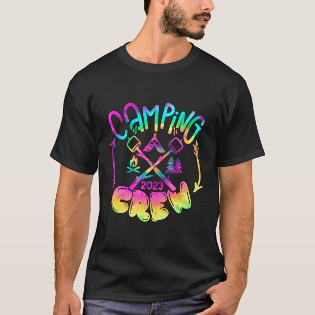 Camping-Crew für Camping-Match für Familiencamper T-Shirt (Vorderseite)